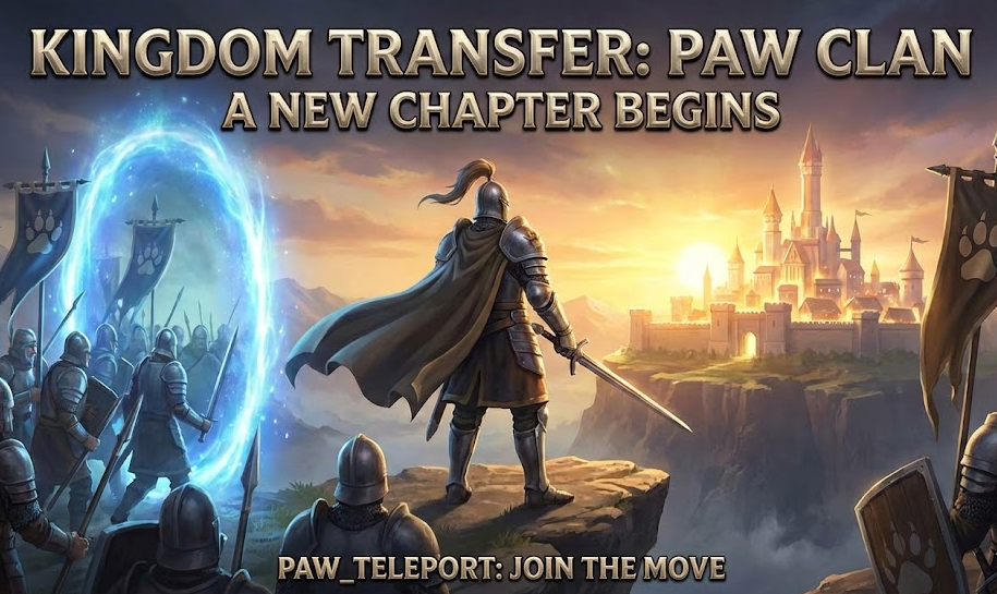KINGDOM TRANSFER – A NEW CHAPTER FOR THE CLAN