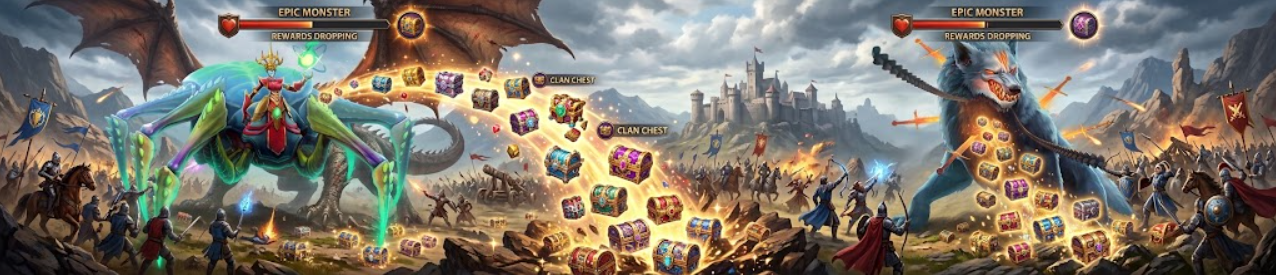 Epic monsters chest drop